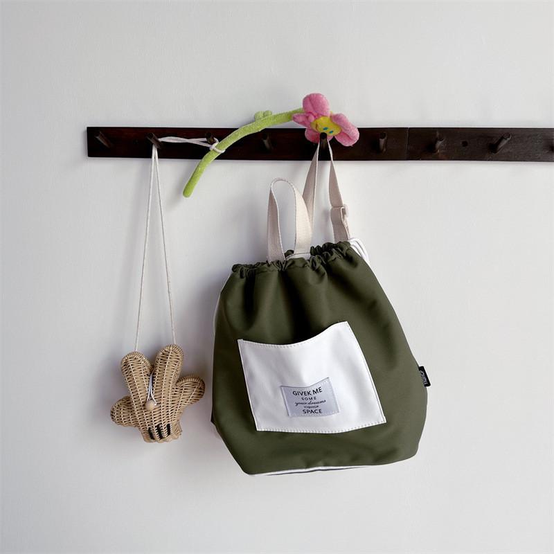 Trendy Large Capacity Kids Shoulder Bag Stylish Cool Dual Backpack For Boys Girls