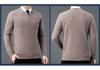 2025 Herren V-Ausschnitt Kaschmirpullover: Dick, Warm, Business Casual für Herbst/Winter