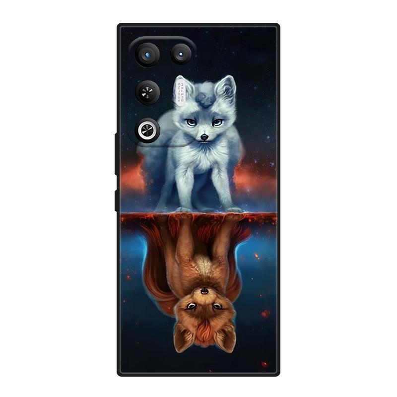 For ZTE Nubia RedMagic 11 Air Case Silicone Luxury Space Soft Bumper for Nubia RedMagic11 Air 11air NX799J Phone Cover TPU Funda
