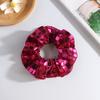 Hair Tie Square Sequin Decoration Elastic Fabric Hair Band No Damage Decorative Hair Rope Hair Accessories