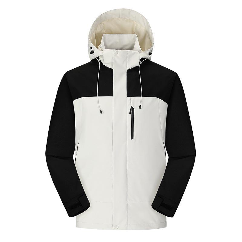 2024 Bei Jia Unisex Waterproof Windbreaker Jacket - Trendy Spring & Autumn Casual Coat for Couples