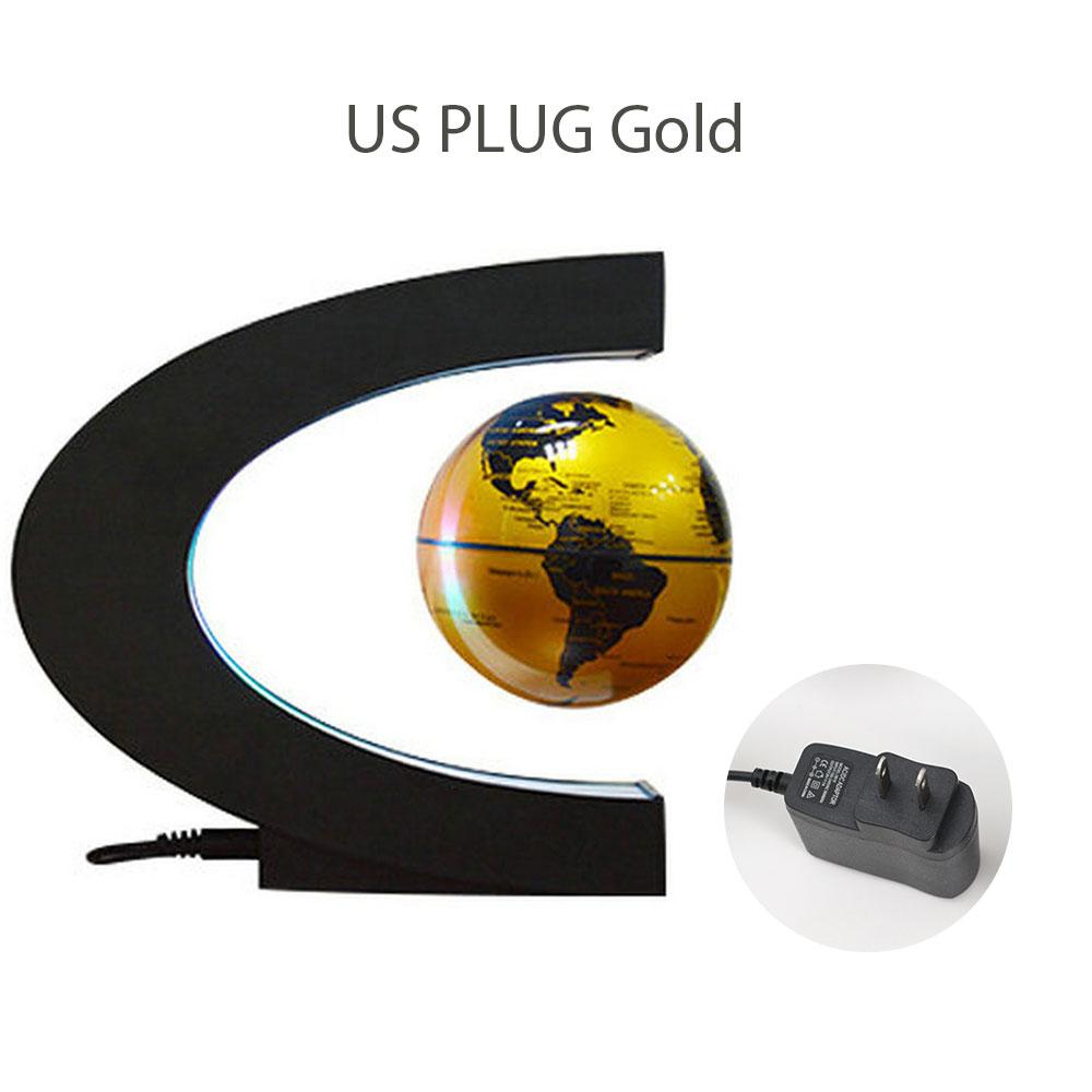 Schwebender Globus, kreatives Zuhause, elektronisch, Anti-Schwerkraft-Design, Ornamente, Dekor, Dekoration, Zimmerfiguren für den Innenbereich, Schreibtisch, Geschenk