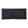 Coach 3 In 1 Wallet With Embossed Print And Detachable Card Holder Men Wallets Black 75371-BLK