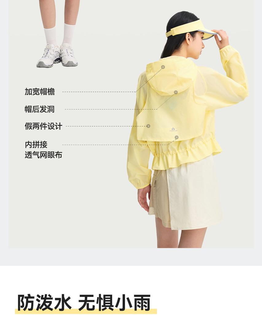 Spring/Summer UPF50+ Women's Sunscreen Clothes