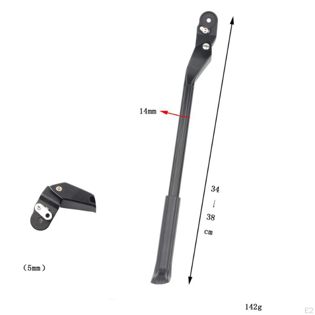 Adjustable Bike Kickstand Cycling Parking Support Kick Stands Bicycle Single Leg Bracket Side