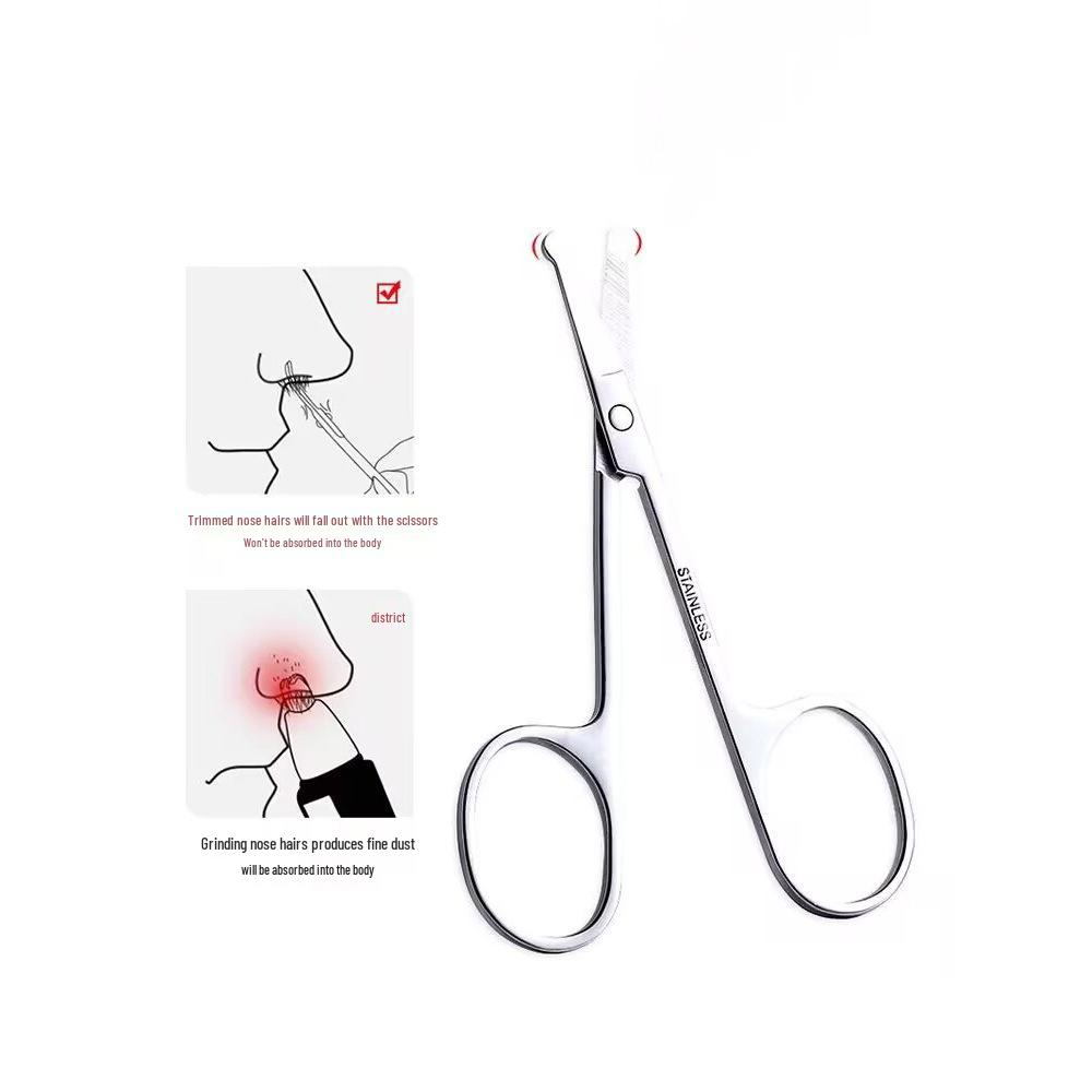 Original Nose & Eyebrow Hair Trimmer Men's Manual Scissors