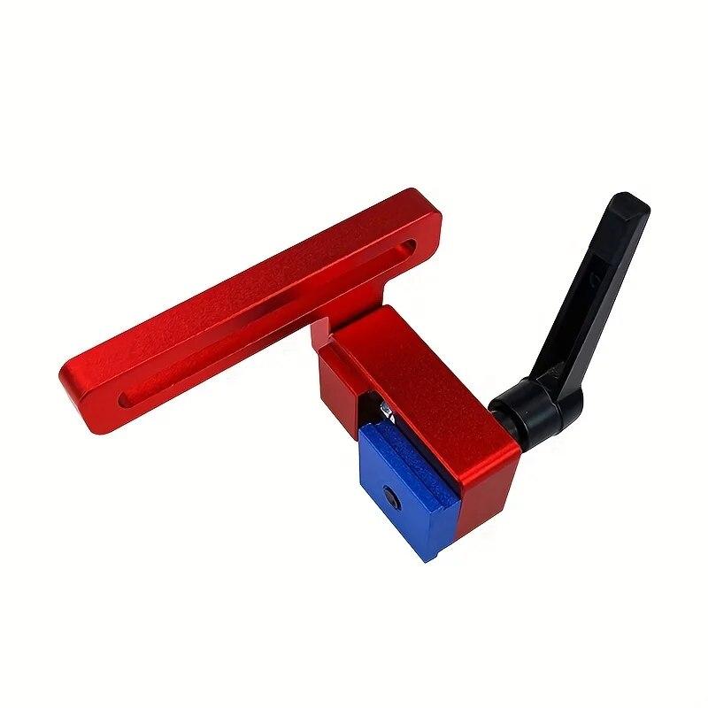 Woodworking T Track Limiter Miter Fence Connector Aluminium Alloy Miter Track Stop Block Saw Table Sliding Bracket Chute Limiter