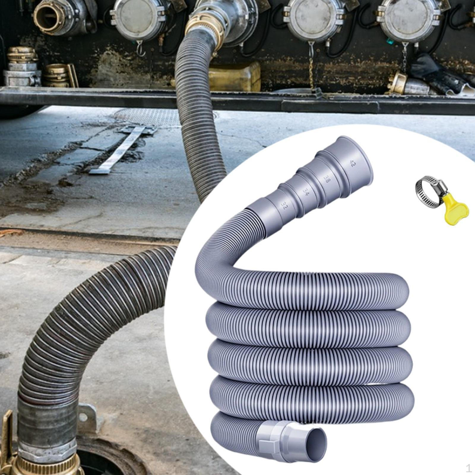 

Комплект сливной трубы со складной конструкцией и хомутом для использования в автодоме 5 m