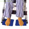 1Pair Wheelchair Footrest Pads Footplate Protector Pad Leg Rest Cushion Foot Protection Pads For Preventing Foot Being Scratched