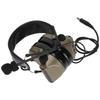 Noise Reduction Ear Muffs 7.1mm Plug Hunting Headset with Detachable Mic for Baofeng UV9R UV9R PLUS