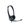 Casque PC - CYBERACOUSTICS - AC-204 - Circumaural - Filaire 2,1 m - Microphone intégré