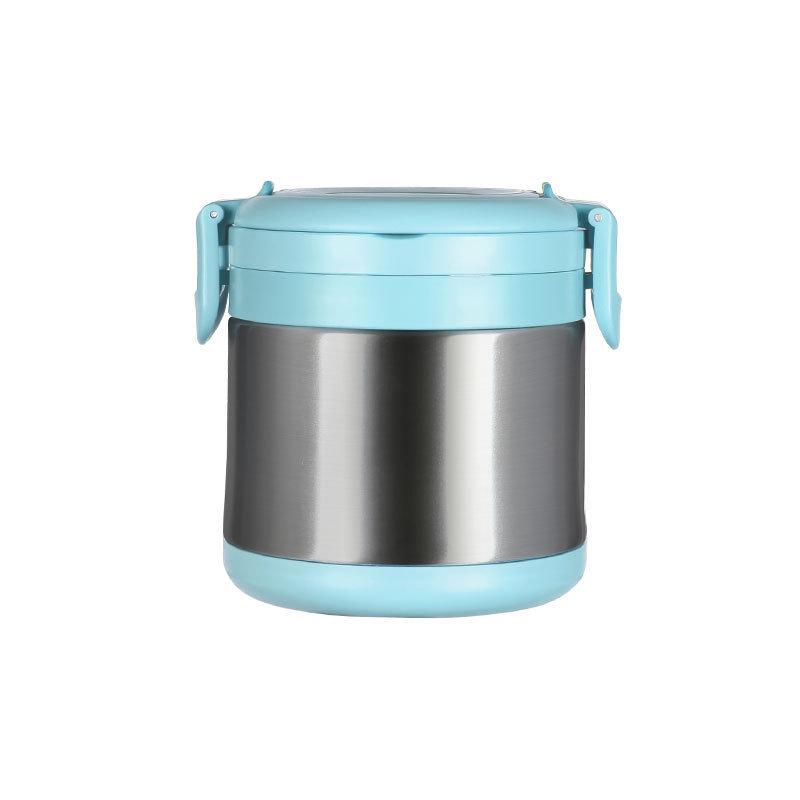 304 Stainless Steel Insulation Bucket Lunch Box Breakfast Cup Sealed Soup Cup Porridge Cup Portable Cover Office Worker Student