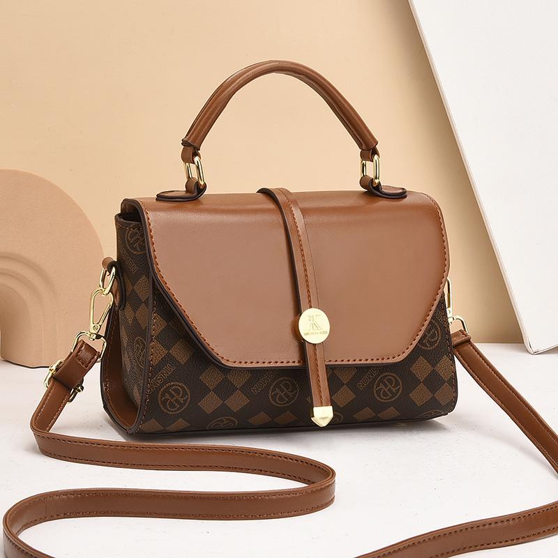 

Европейские и американские сумки, сумки-мессенджеры, женские новые ретро-сумки 2025 года, цветы на плечо, маленькие квадратные сумки класса люкс, женские сумки