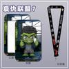 Anime Characters Card Holder Lanyard Keychain ID Credit Bus Card Cover Hang Rope Lariat Lanyard Key Rings Fans Gifts