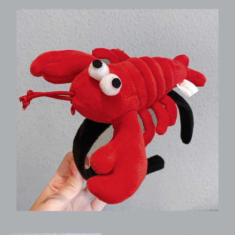 Performance Prop Party Wash Face Cartoon Headdress Female Headwear Crab Hair Hoop Lobster Headband