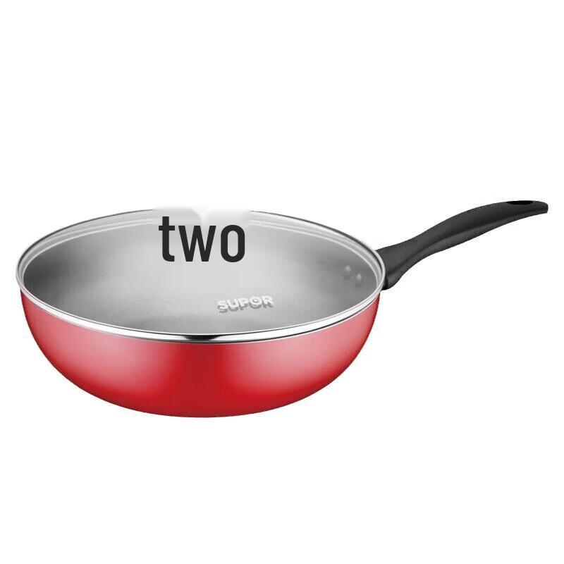 Supor VJ28RP03 28cm Non-Stick Aluminum Frying Wok