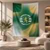 Decorative Tapestry,Sporting CP FC Printed Wall Art, Lightweight Wall Hanging For Bedroom Background