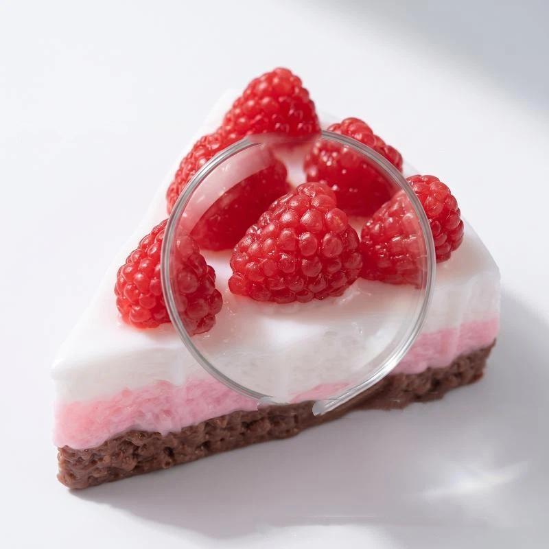 Jumbo Simulation Strawberry Cake  Pu Slow Rising Cute Squeeze Toy For Backpack Pendant Decoration