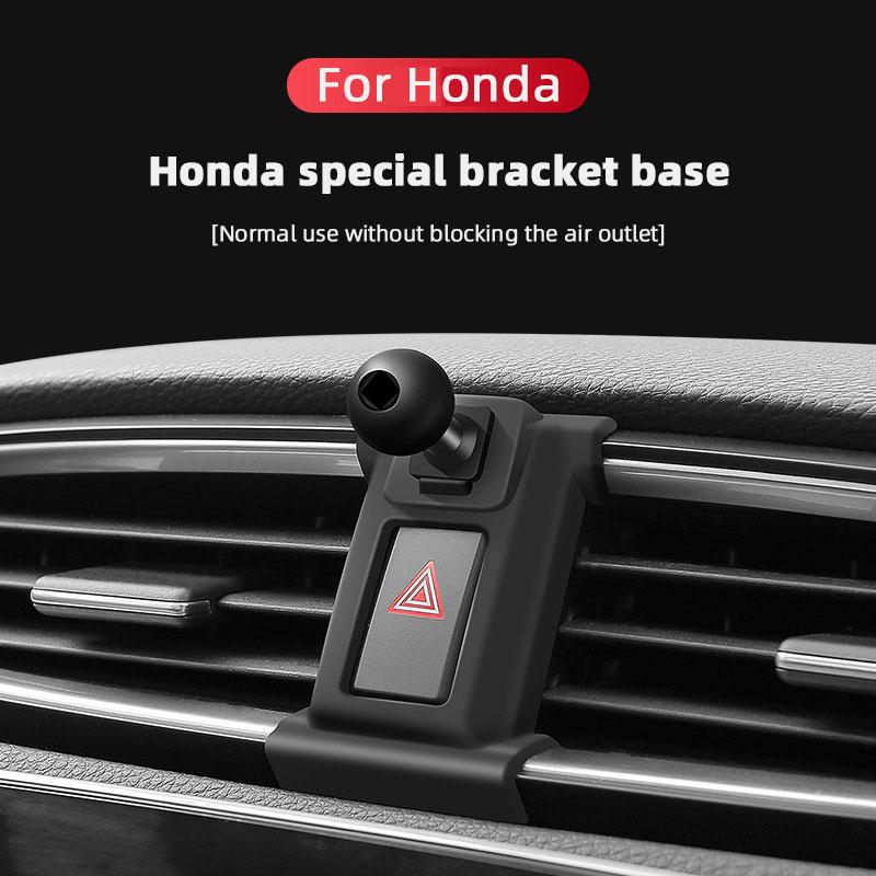 Car Phone Base Special Mounts Bracket Accessory For Honda Fit Vezel City Civic Jazz BRV HRV CRV Jade Accord Pilot Odyssey