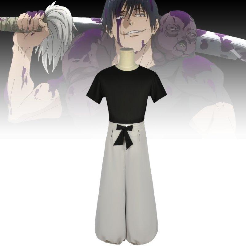 Jujutsu Kaisen Fushiguro Toji Cosplay Costume Set Performance Clothing Suit
