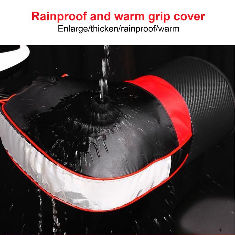 Handlebar Muffs 2pcs Universal Handle Grip Gauntlets Gloves Waterproof Cold Weather Gear For Winter Cycling Riding Universal