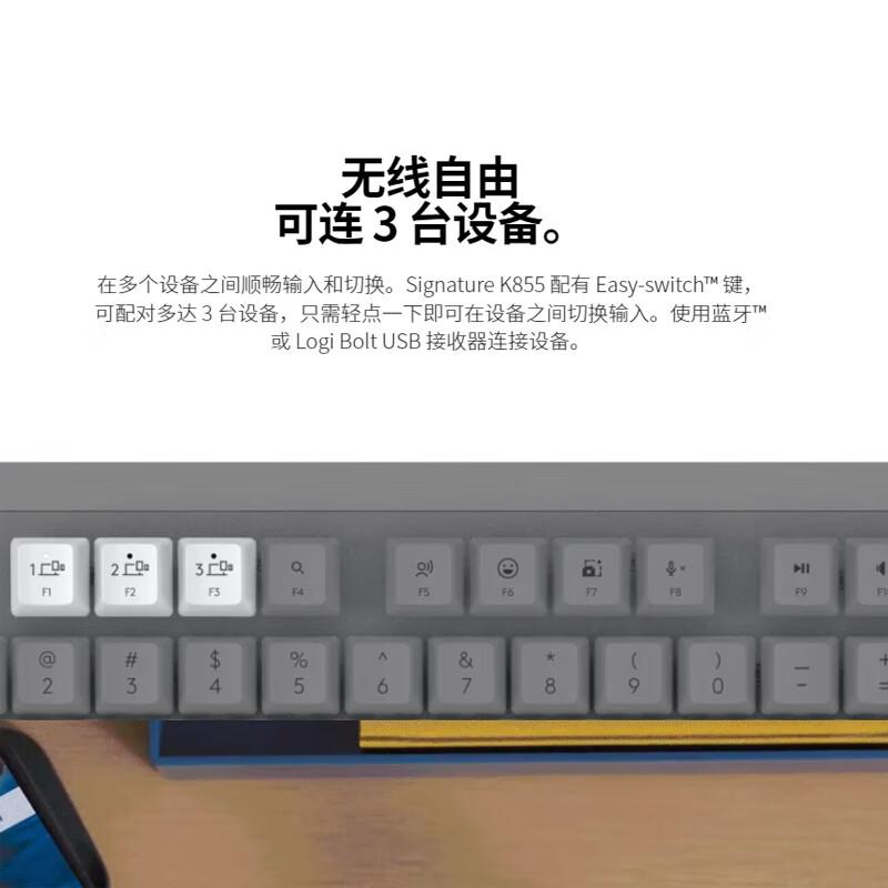 

Logitech G K855 Wireless Mechanical Backlit Keyboard