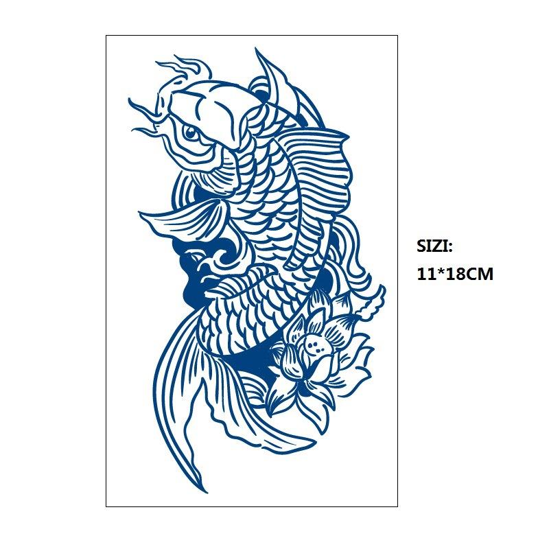 Emmy Naklejka Tatuaż Ziołowy Stopniowa Zmiana Geometryczny Gwieździste Niebo Łańcuch z Gwiazd Trwały Nieodblaskowy Naklejka Transferowa Wodna