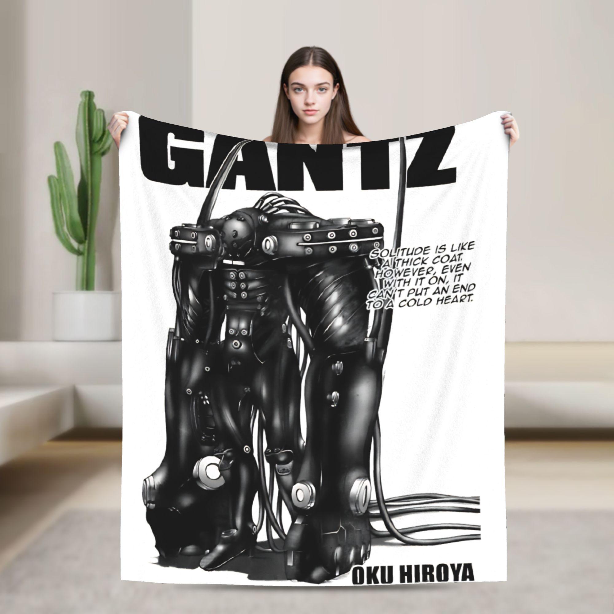 

anzu yamasaki gantz Blanket Soft Warm Funny Plush Throw Blanket For Children Couch Chair Sofa Bed Flannel Bedspread Bed Cover 75x100cm (30x40inch)