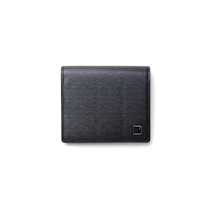 

[IS/IT] polymer Pure bill bifold wallet Card tier 12, men s leather cowhide, No.989604 (black)