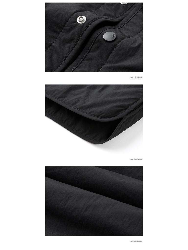 Men's Cross-Border Down Feather Jacket: 50% Down, Lapel, Short, Trendy Winter Workwear