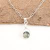 Moss Agate Gemstone Jewelry, 925 Solid Sterling Silver Pendant Jewelry, Handmade Artisan Jewelry For Wedding Gift