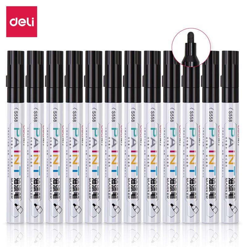 Deli S558 Multi-Purpose Oil-Based Marker Pen