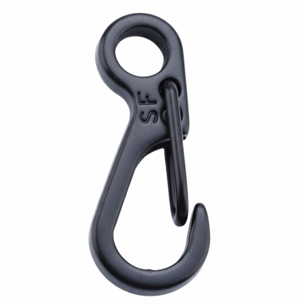 20 Pcs Alloy Mini EDC Carabiner Heavy Duty Snap Spring Clips Spring Snap Hook  Outdoor Hiking