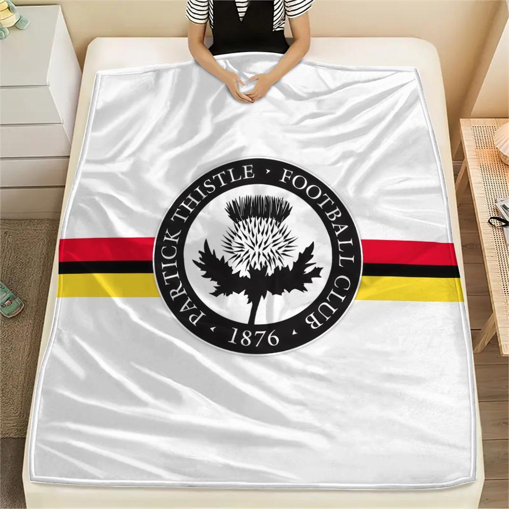Partick Thistle F.C Flannel Blanket, High quality Comfortable for All Seasons, Home Decor, Warmth and Comfort