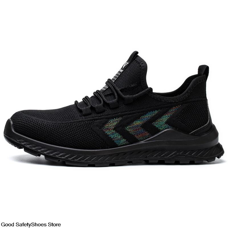Pantofi de lucru respirabili, pentru bărbați, pantofi cu vârf de oțel, pantofi de siguranță pentru bărbați, pantofi de lucru ușori anti-punctură, cizme, pantofi de protecție pentru bărbați