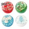 Anxiety Relief Gadget 1/4Pcs Christmas Stress Ball Fidget Toy Squeezable Ball Xmas Squeeze Toy Theme Sensory Party Favors for Adults and Kids