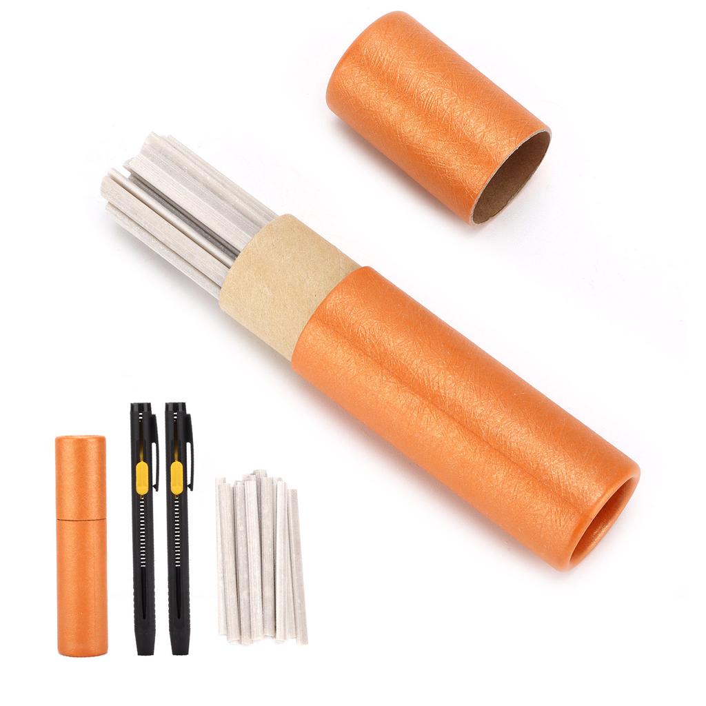 Tailors Chalk Pen Clear Ergonomic Low Wear Rate Adjustable Marking Chalk for Cotton Knit Suede