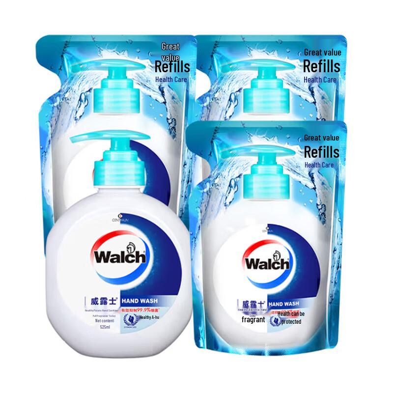 

Walch Healthy Antibacterial Hand Soap 4-Piece Set