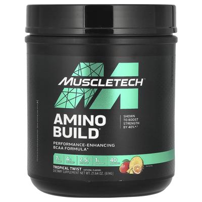Amino Build, Tropical Twist, 21.64 Oz (614 G)