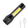 Multi-function USB Rechargeable COB LED Outdoor Light Flashlight Flashlight