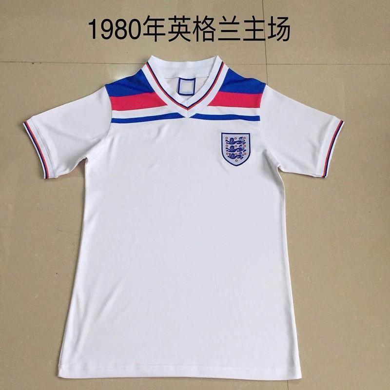 England 1996 Euro Retro Football Jersey Men Women Unisex Short Sleeve Soccer Shirt Beckham Owen 7 10