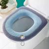 Pack Of 10 Thick Toilet Lid Cover For Home Bathroom NonSlip Design Quick Cleaning Toilet Seat Cover for Family Household