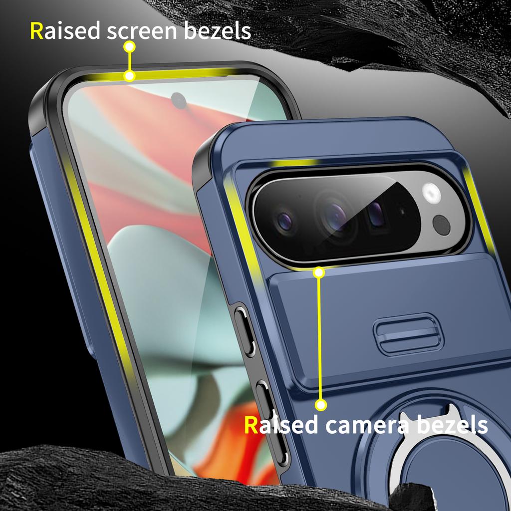 Plastic Case for Google Pixel 10 Pro XL Pixel10 9A 9 8A 8 7 Pro Pixel9 Dual Layer Protection Shockproof covers