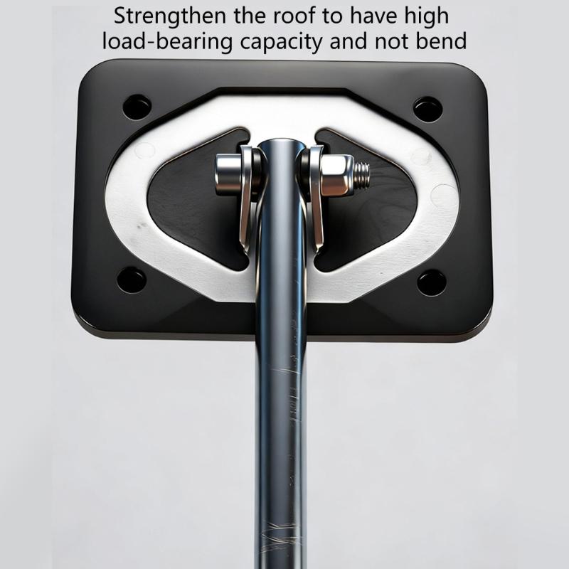 180 Degree Rotatable Heavy Duty Support Bracket with Nonslip Pad For Stable Cabinet Support Height Adjustable Design
