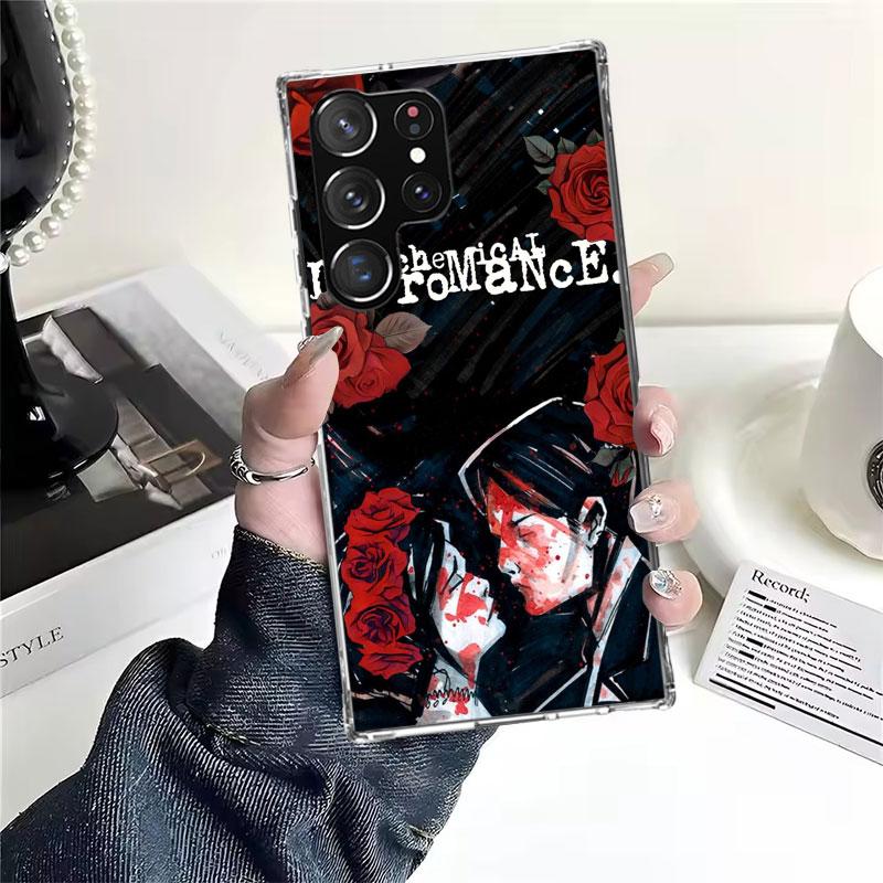

My Chemical Romance MCR For Samsung Galaxy S25 S24 S23 S22 Ultra Phone Case S21 Plus S20 FE S10 + S25Edge Fundas Cover Coque Samsung S22 Ultra