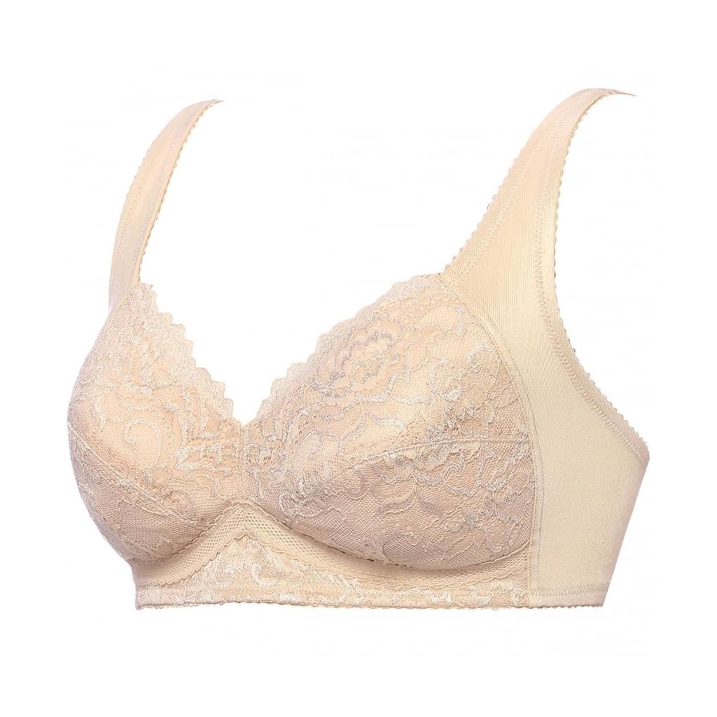 Triumph Raku Soft 6040 Wireless 00NZ Size C80 Bra, (Beige),