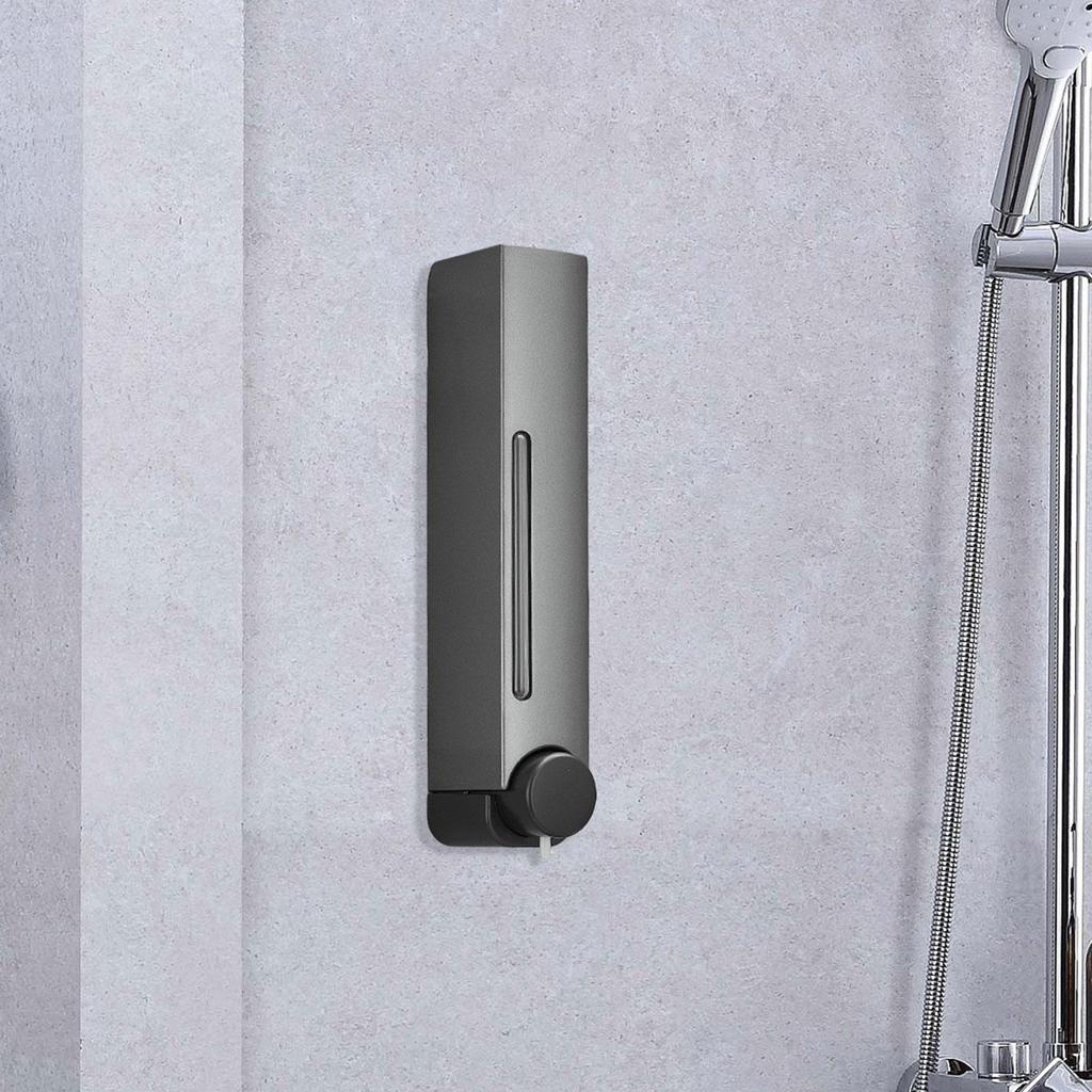Manual Soap Dispenser Wall Mounted Lotion Container Commercial Convenient Shower for