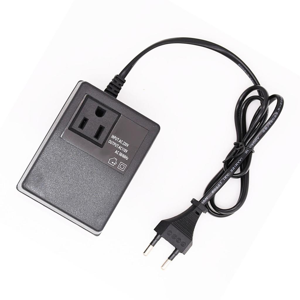 Leistungswandler-Adapter 200W 2 Rundstiftstecker Internationaler Reiseadapter Spannungswandler