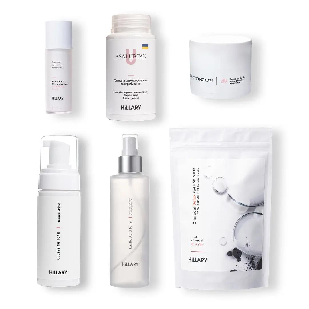 

Набір для догляду за жирною та проблемною шкірою восени Autumn Oil Skin Care Hillary