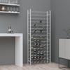 VidaXL Bottle Rack for 96 Bottles White Metal 340914